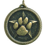 Value Paw Print Mascot Medal VM-266 With Neck Ribbon