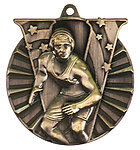 Wrestling Victory Medals JDVM110 with Neck Ribbons
