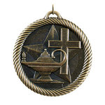 Christian School Medal VM-248 Series  with Neck Ribbon