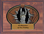 Resin Female Basketball Plaque RMPH BT658-758