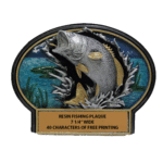 Largemouth Bass Fishing Plaque Award BT790