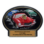 Burst Thru Muscle Car Show Plaque Award WBT797
