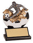 Boys and Girls Colorful Xploding Soccer Trophies