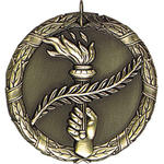 Victory, Achievement, Torch Medals XR-290 with Neck Ribbons