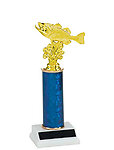 R1-456 Swimming Bass Fishing Trophies R1-456