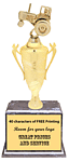 Pulling Tractor Cup Trophy BM2813-4048