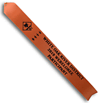 Two and one half Inch Field Event Ribbons