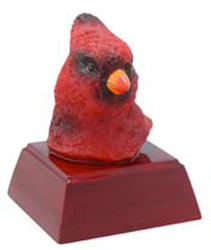 Cardinal Mascot Trophy