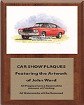 Chevelle Car Show Plaques CFV Series