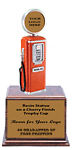 Red Gas Pump Trophy CF base