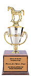 Arabian Horse with Cup and Base CFRC704