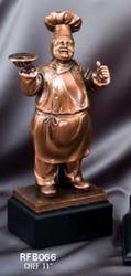 Resin Chef Scuplture Trophy Award