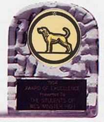 Acrylic Block Ice Coon Hunt Trophy Award