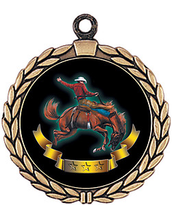 Cowboy Medal, great for schools or rodeos.