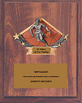 Resin Female Basketball Plaque RMPV-DPS13-53