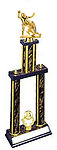DPSS-9510 Making the Tackle Football Trophies with double post