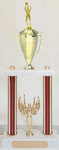 2PC Girls Basketball Tournament Trophies