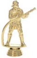 Fireman with Hose Trophy Figure 568