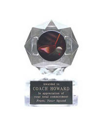 Acrylic Star Ice Golf Trophies