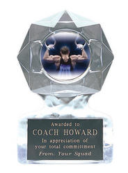 Acrylic Star Ice Gymnastics Trophy Awards