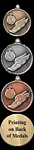 high relief track medals hr760
