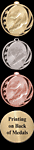 Two Inch MidNite Star Track Medal MS710 Series