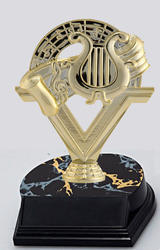 Base and Figure Music Trophies