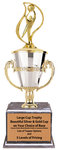 Large Cup Gender Neutral Basketball Tournament Trophies