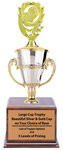 Large Cup Gender Neutral Basketball Tournament Trophies