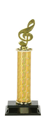 Round Single Post Music Trophy,  Band Trophy, R1