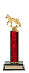  Alsatian Trophy 8 to 18 inches tall
