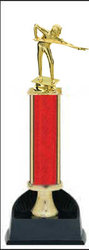 Billiard Single Column Riser Trophy, R1R