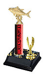 R2-459 Tuna Saltwater Fishing Trophy Trophy with trim