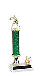 R2R Basketball Trophies with a single round column with trim figure