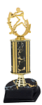 S1R Football Trophies with column riser