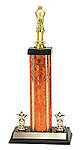 S3-7503 on the line boys Basketball Trophy with double trim