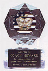 Acrylic Star Ice Scholastic Trophy