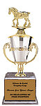 Draft Horse with Cup and Base BMRC4015G