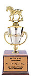 Draft Horse with Cup and Base CFRC4015G