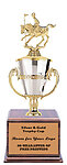 Cup and Cherry Finish Base Poles - Flag Race CFRC708G