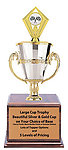 7437 Crossed Flags Cup Trophies CFRC Series