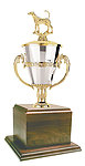 Foxhound Solid Walnut Cup Trophies GWRC Series