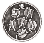 Track Field Event Medals 3D214