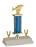S3R-456 Swimming Bass Fishing Trophies,
