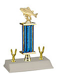 S3R-457 Panfish Fishing Trophies, with Riser and Two Trims