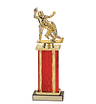 S1-9510 Making the Tackle Football Trophies with single column