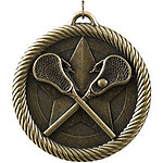 Lacrosse Medals VM228 with Neck Ribbons