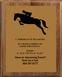 FCT Equestrian Plaques V Series