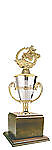 GWRC8-3023 ATV Cup Trophy with Walnut Veneer Base