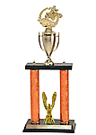 Four Wheeler Trophy from 24 to 36 inches tall